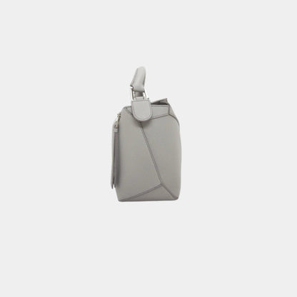 Small Puzzle Bag In Soft Grained Calfskin