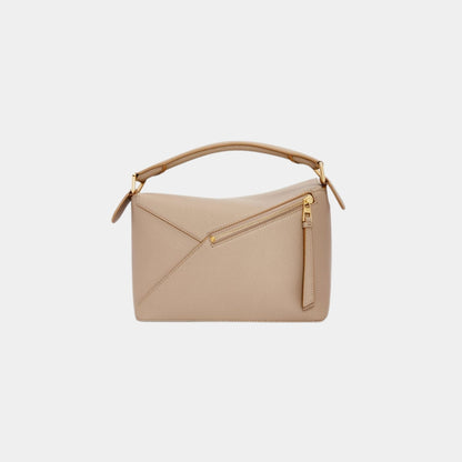 Small Puzzle Bag In Soft Grained Calfskin