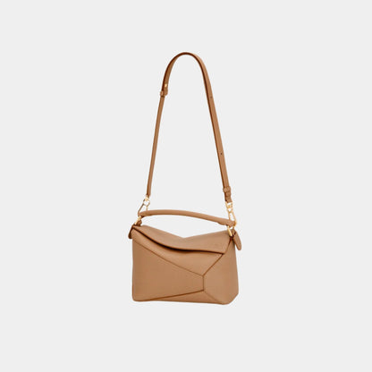 Small Puzzle Bag In Soft Grained Calfskin
