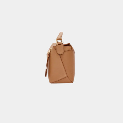 Small Puzzle Bag In Soft Grained Calfskin