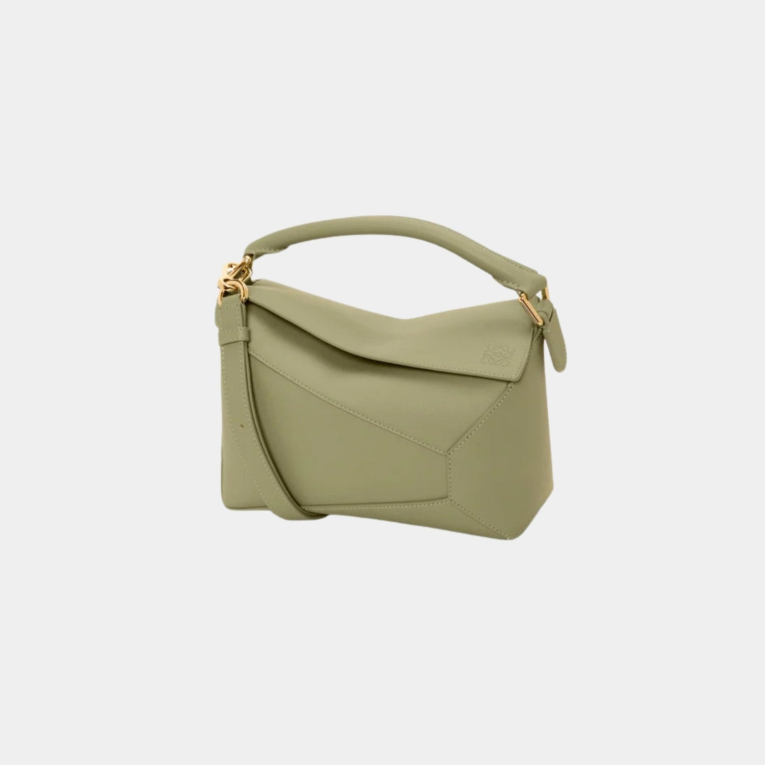 Small Puzzle Edge Bag In Classic Calfskin
