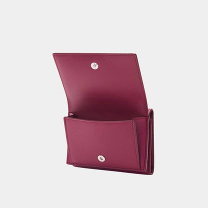 Trifold Wallet Made of Satin Calfskin