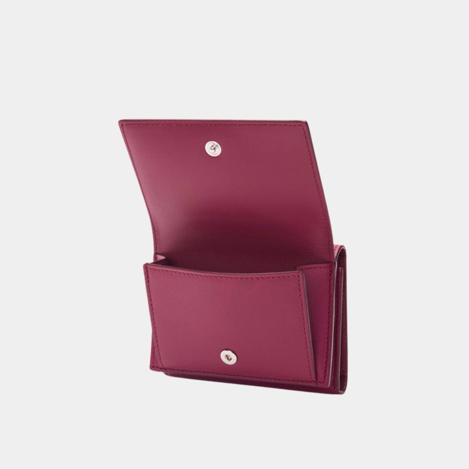 Trifold Wallet Made of Satin Calfskin