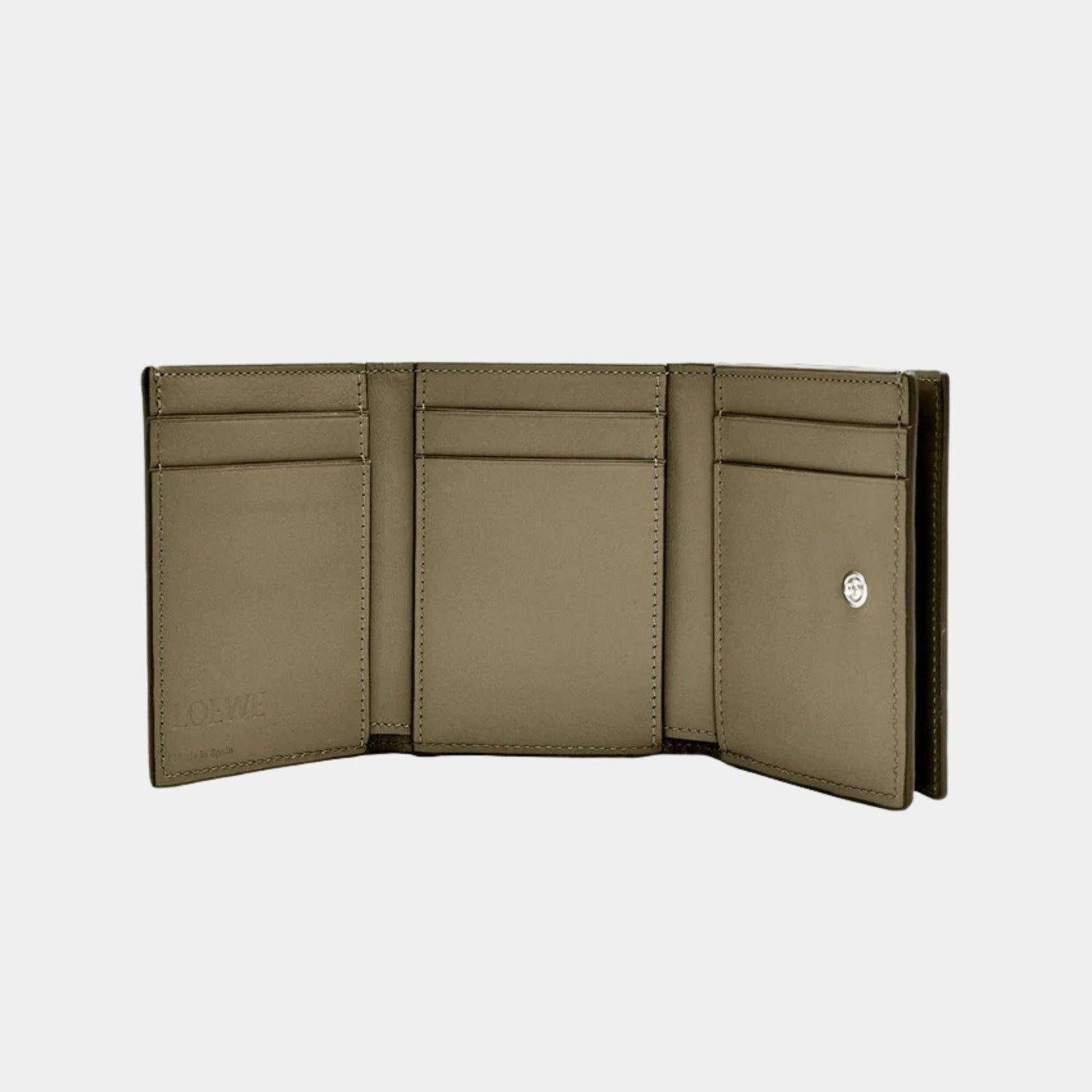 Trifold Wallet Made of Satin Calfskin