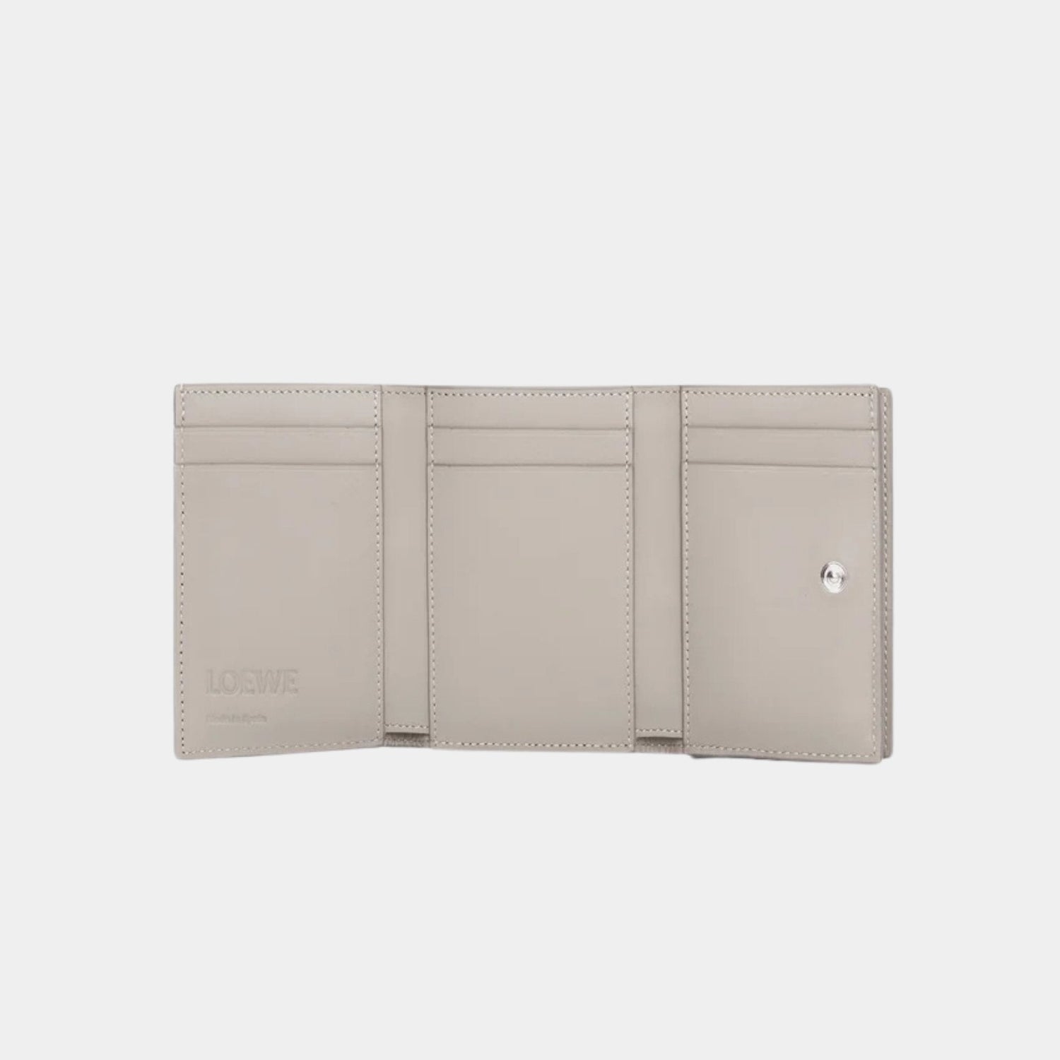 Trifold Wallet Made of Satin Calfskin