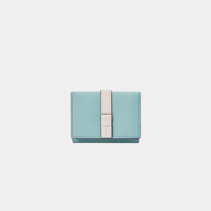 Trifold Wallet In Soft Grained Calfskin