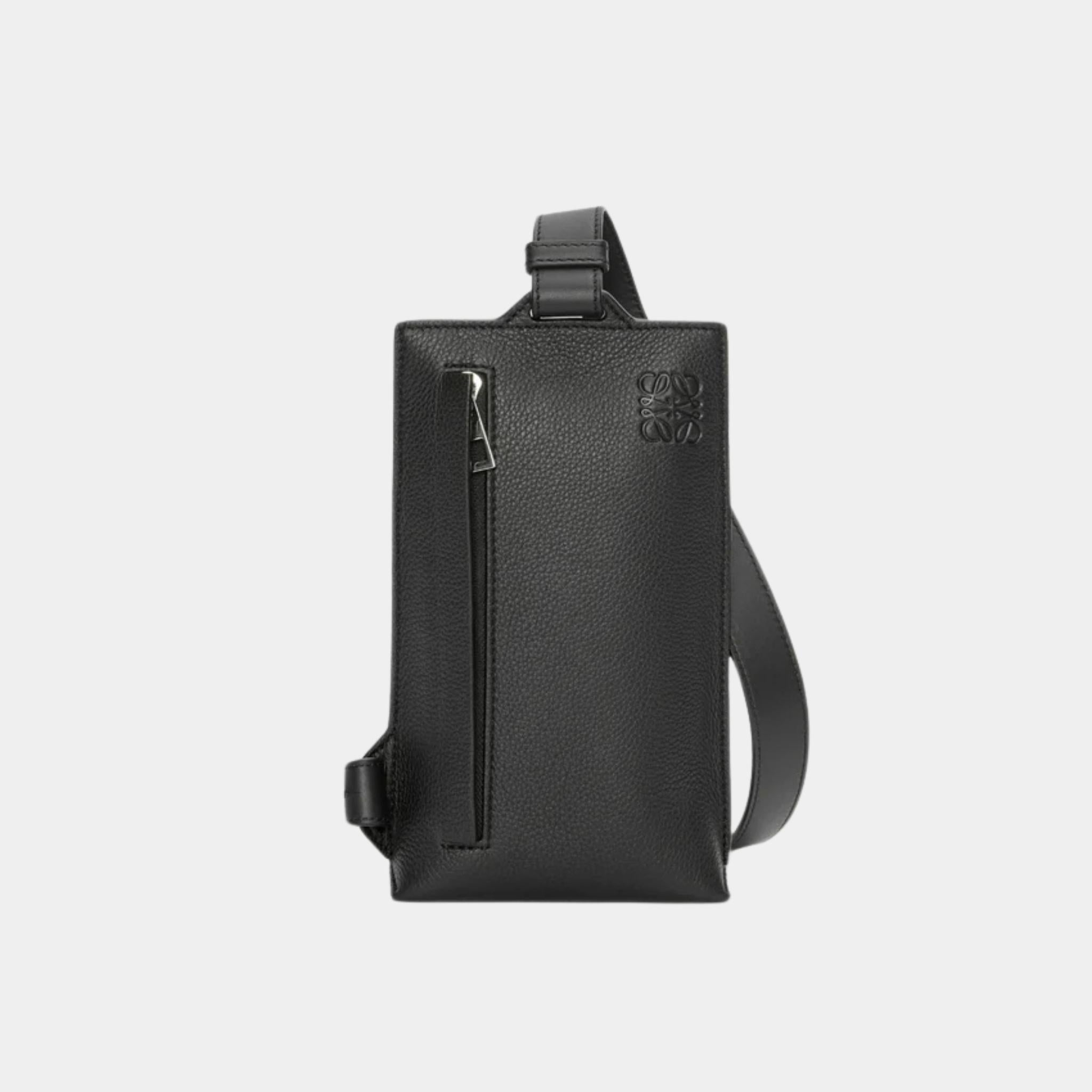 Vertical T-bag Soft Grained Calfskin
