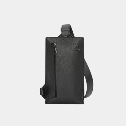 Vertical T-bag Soft Grained Calfskin