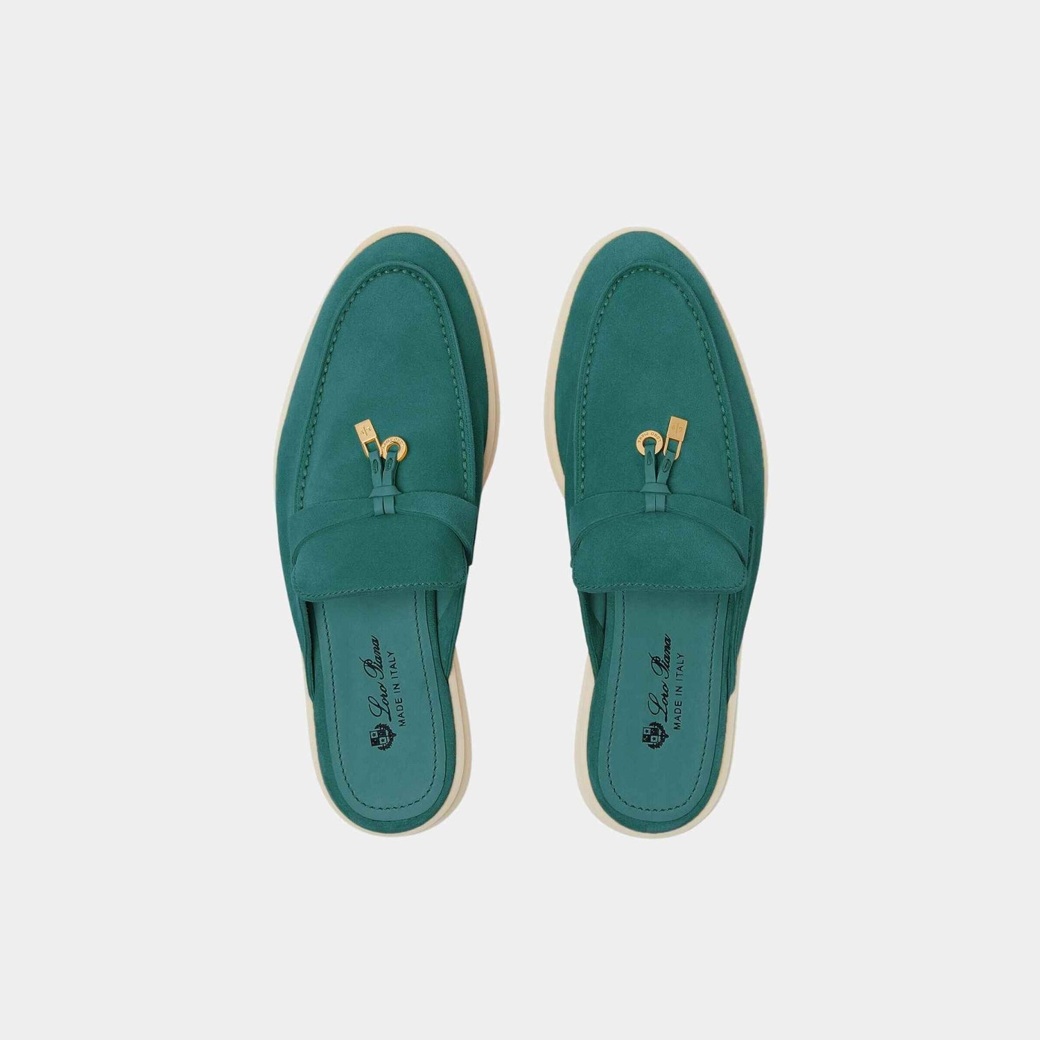 Babouche Charms Walk Loafers Suede