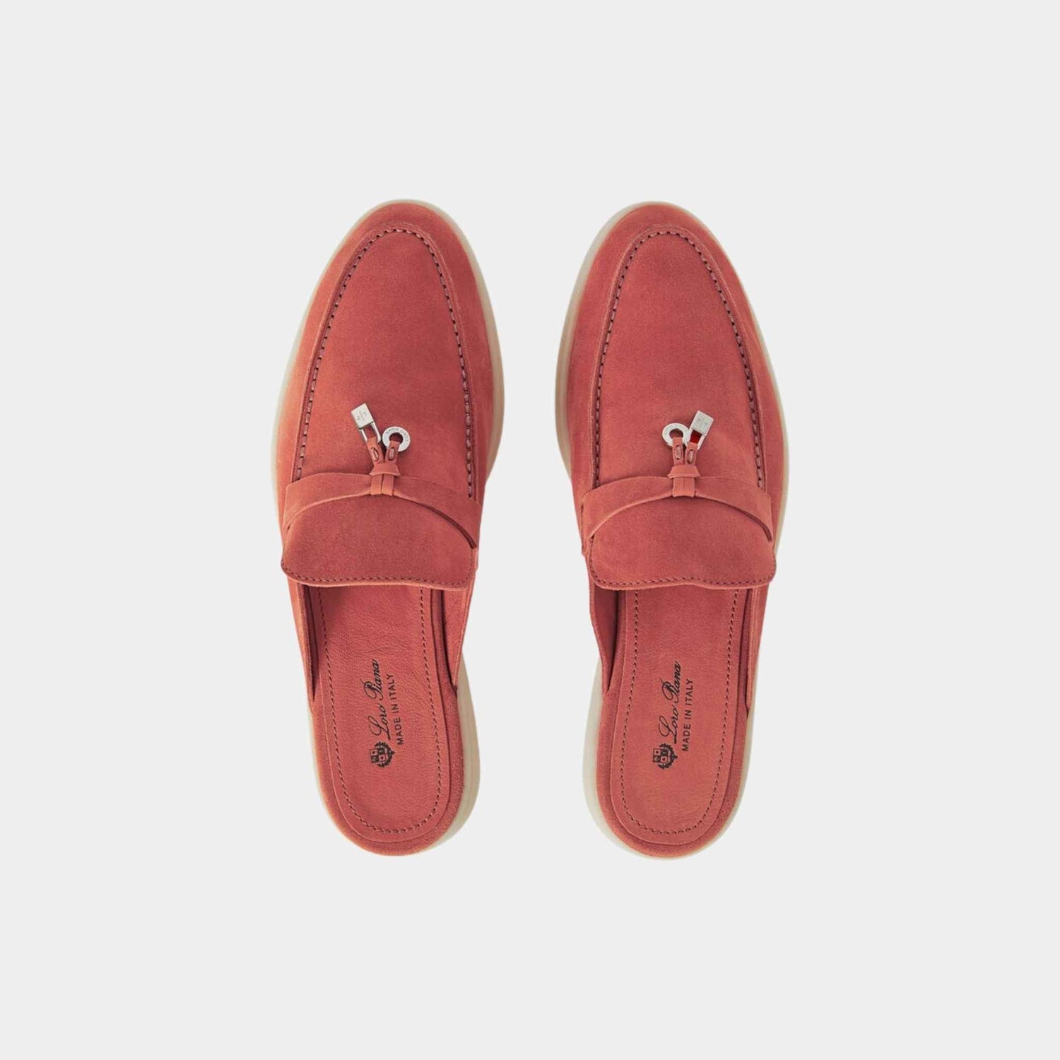 Babouche Charms Walk Loafers Suede