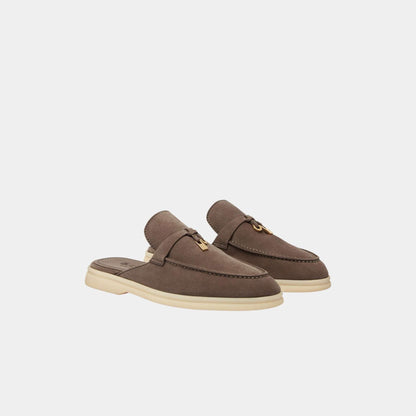 Babouche Charms Walk Loafers Suede