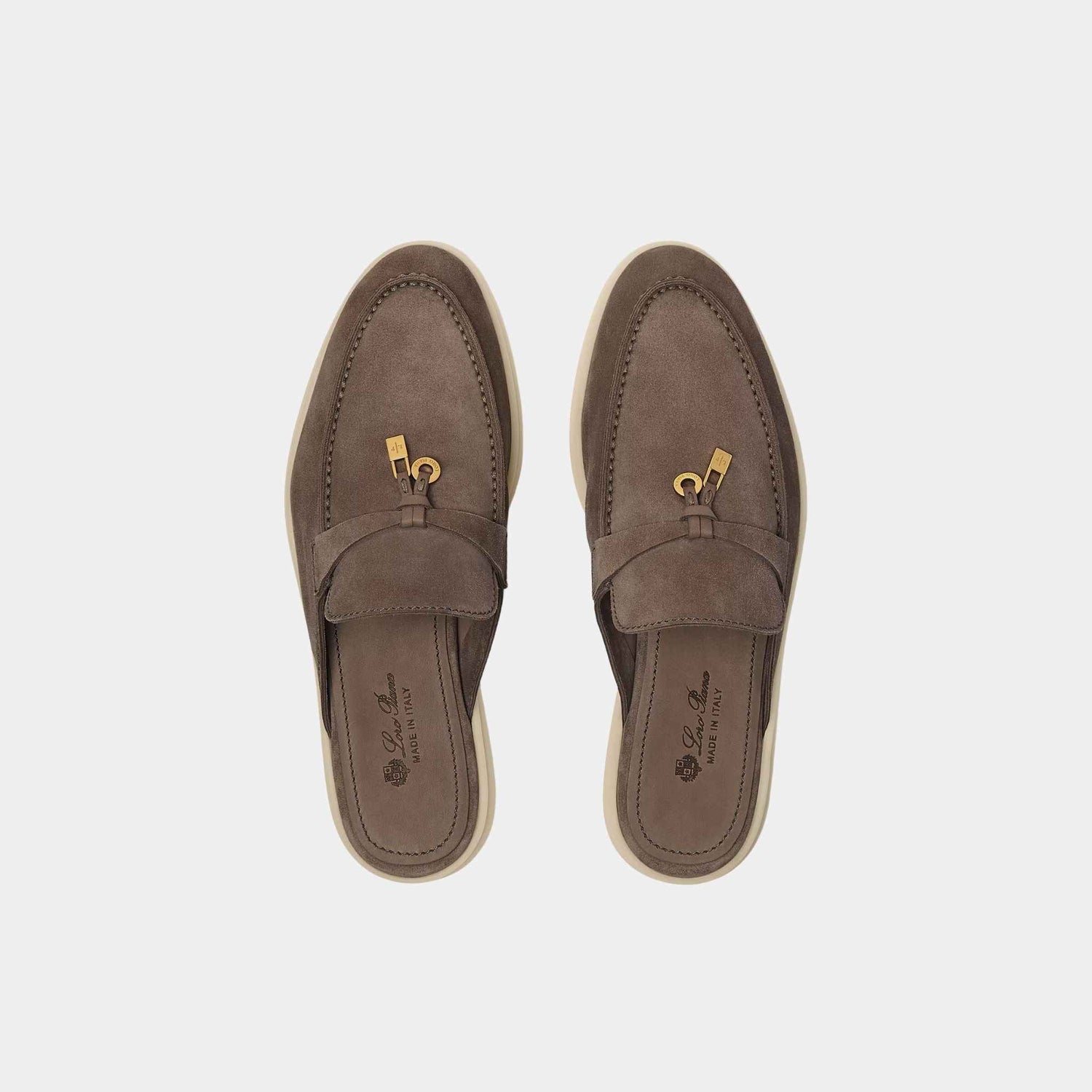 Babouche Charms Walk Loafers Suede