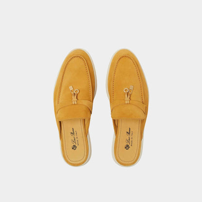Babouche Charms Walk Loafers Suede