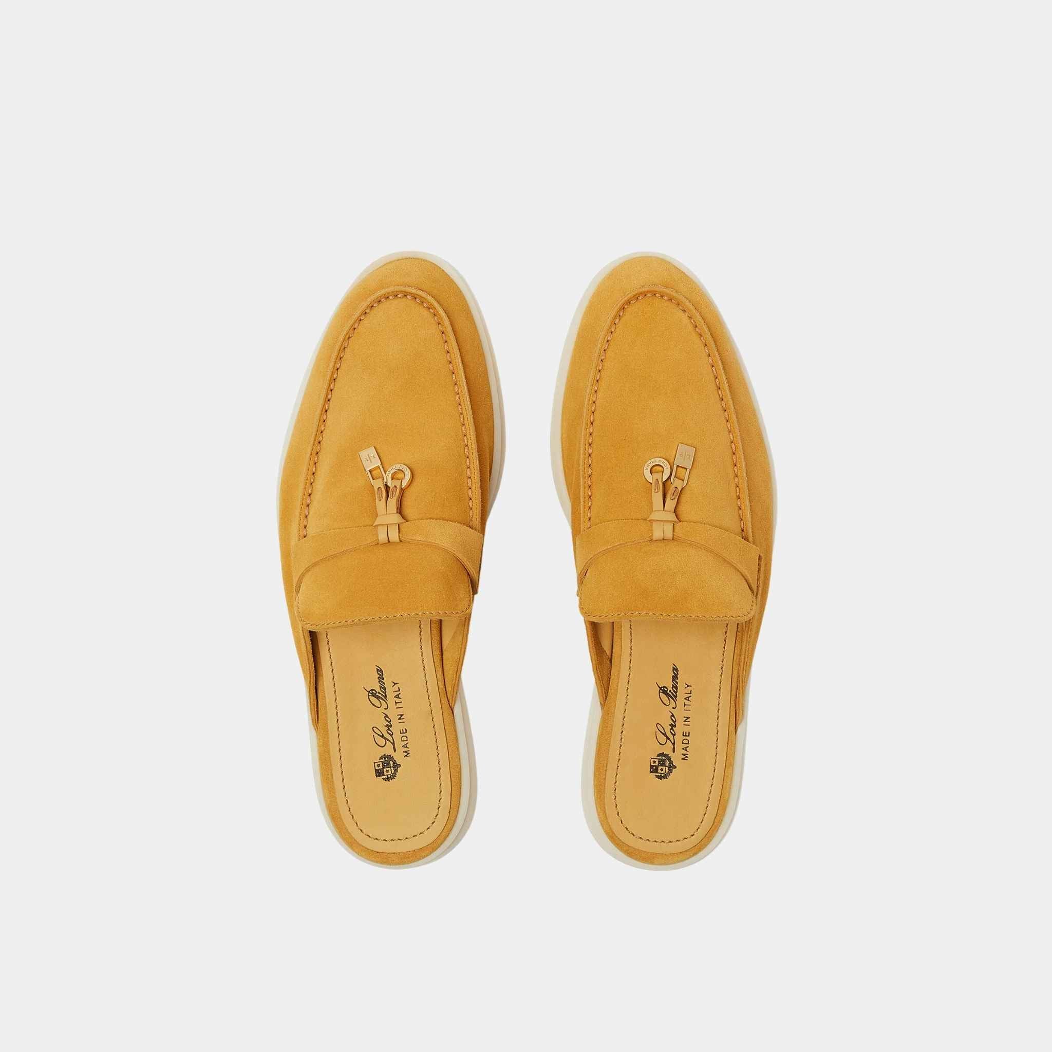 Babouche Charms Walk Loafers Suede