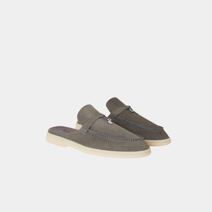Babouche Charms Walk Loafers Suede