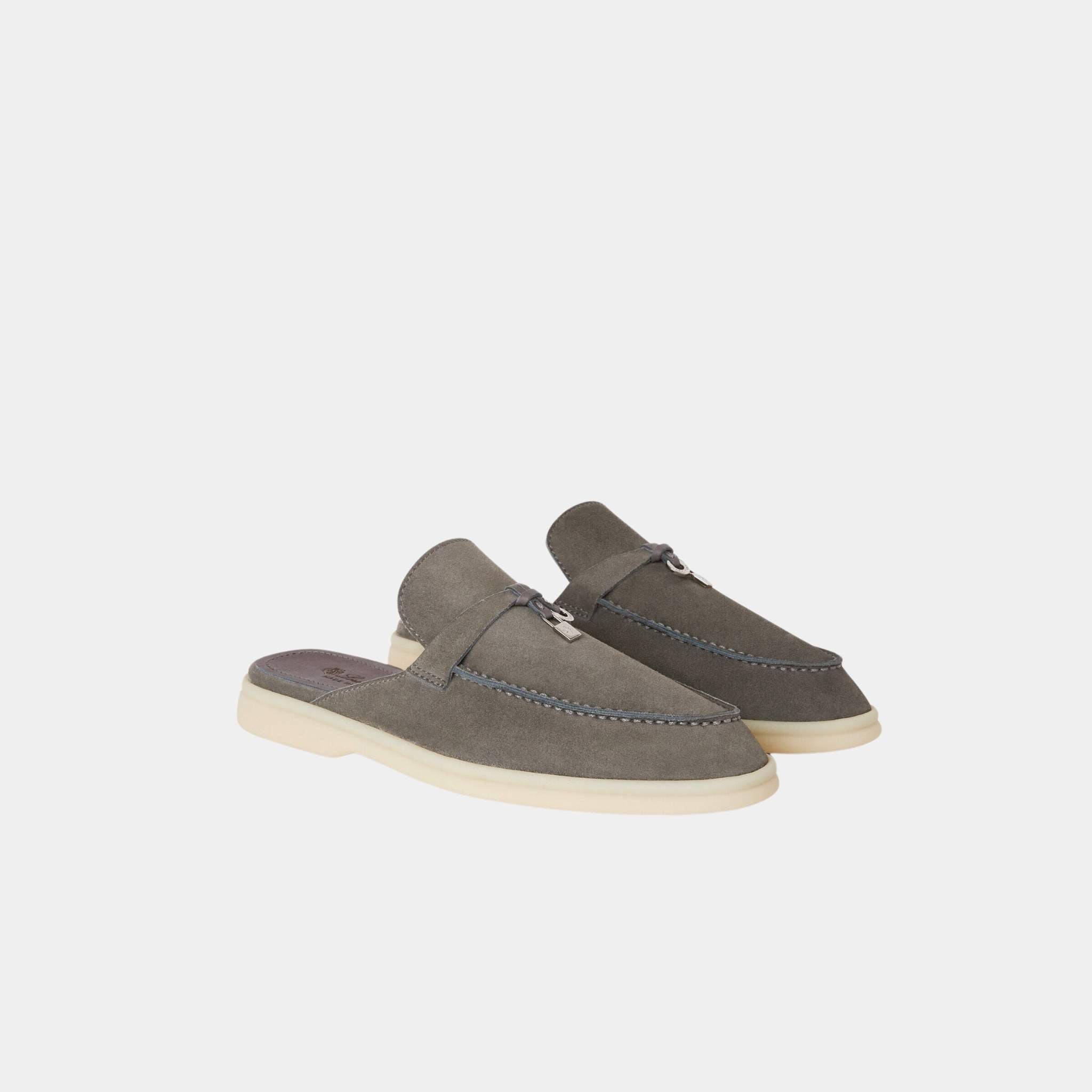 Babouche Charms Walk Loafers Suede