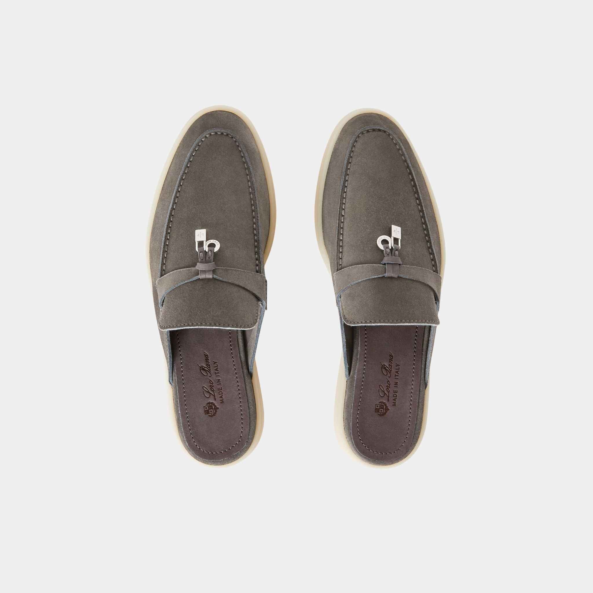 Babouche Charms Walk Loafers Suede