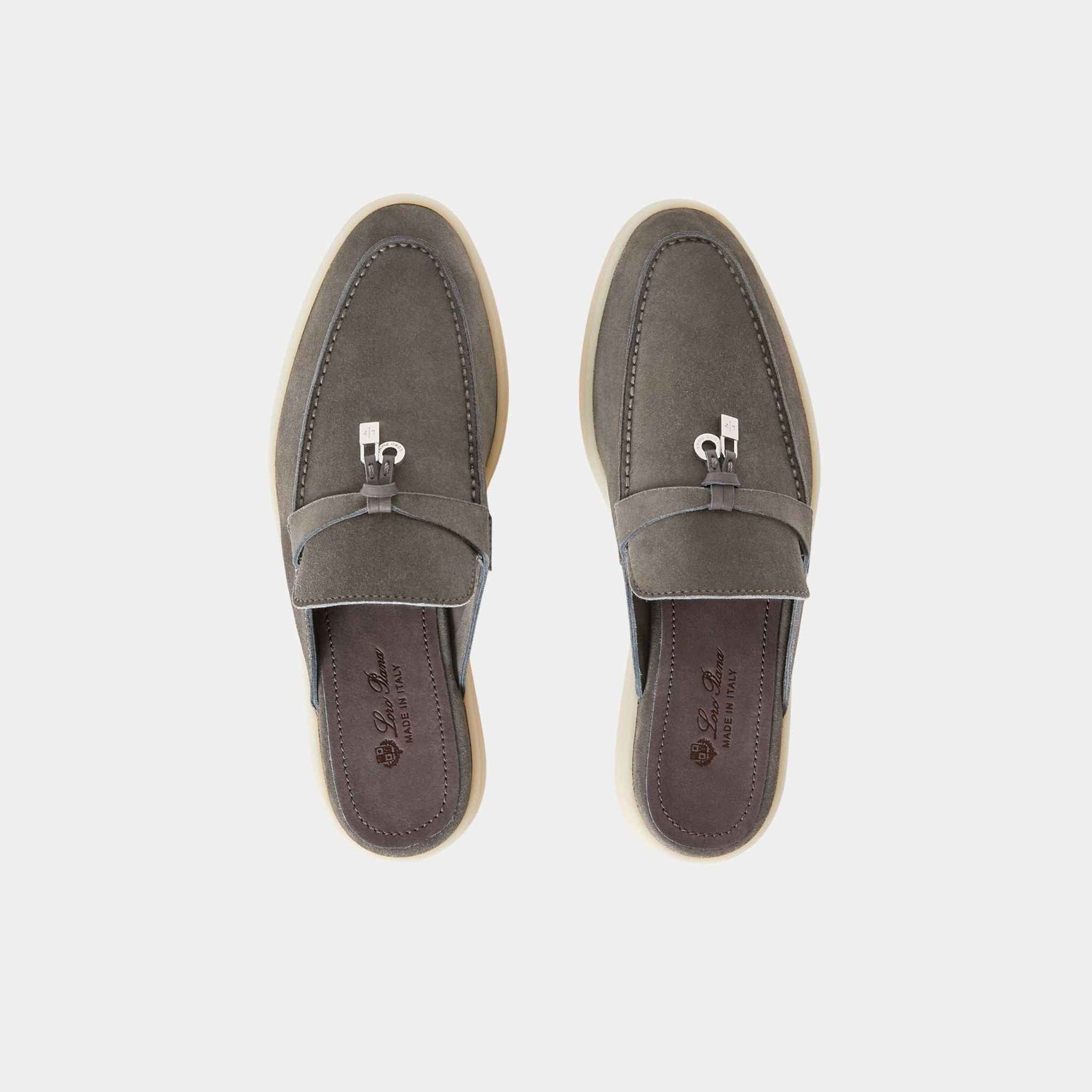 Babouche Charms Walk Loafers Suede