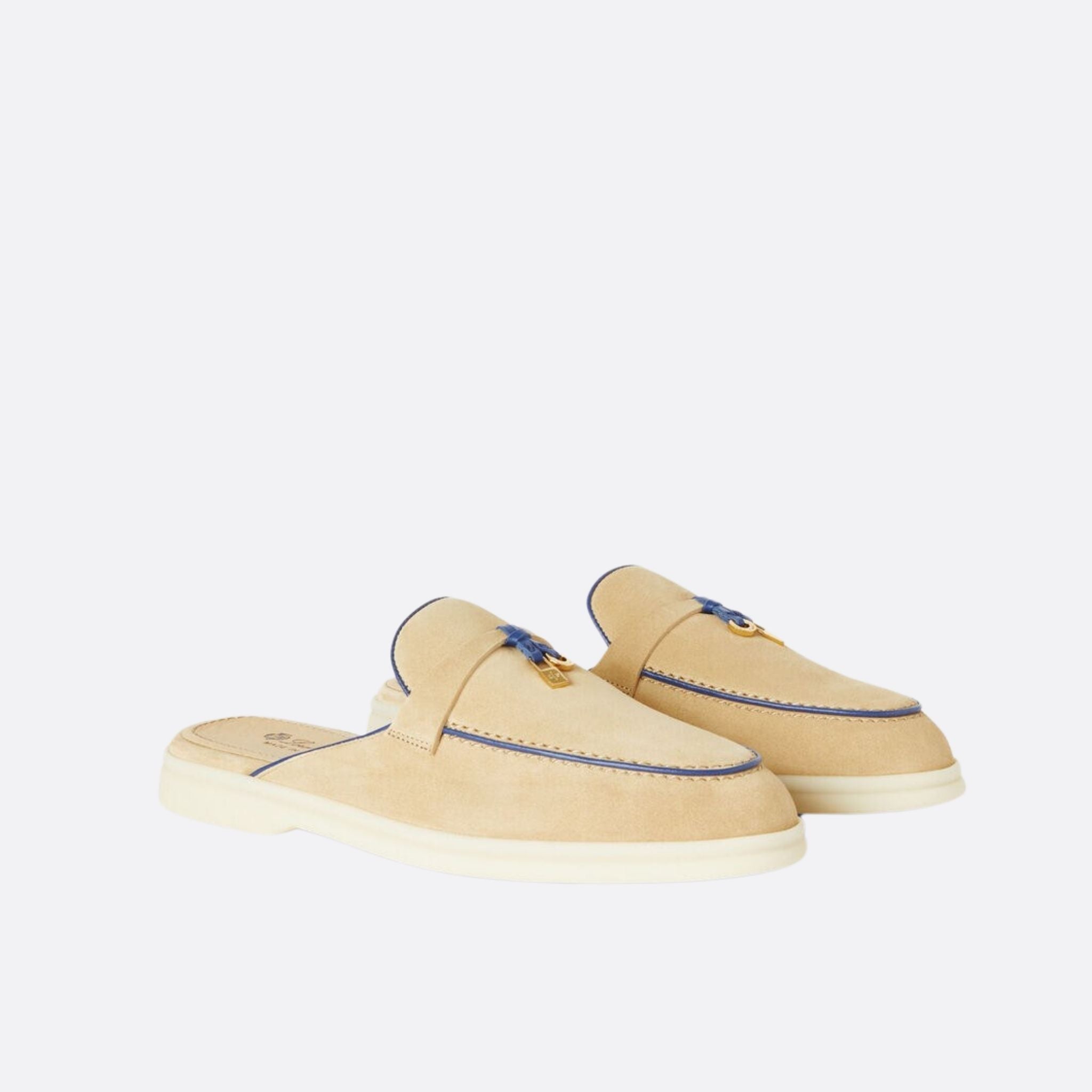 Charms Walk Babouche Loafer With Leather Piping
