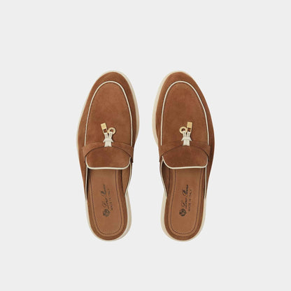 Charms Walk Babouche Loafer With Leather Piping
