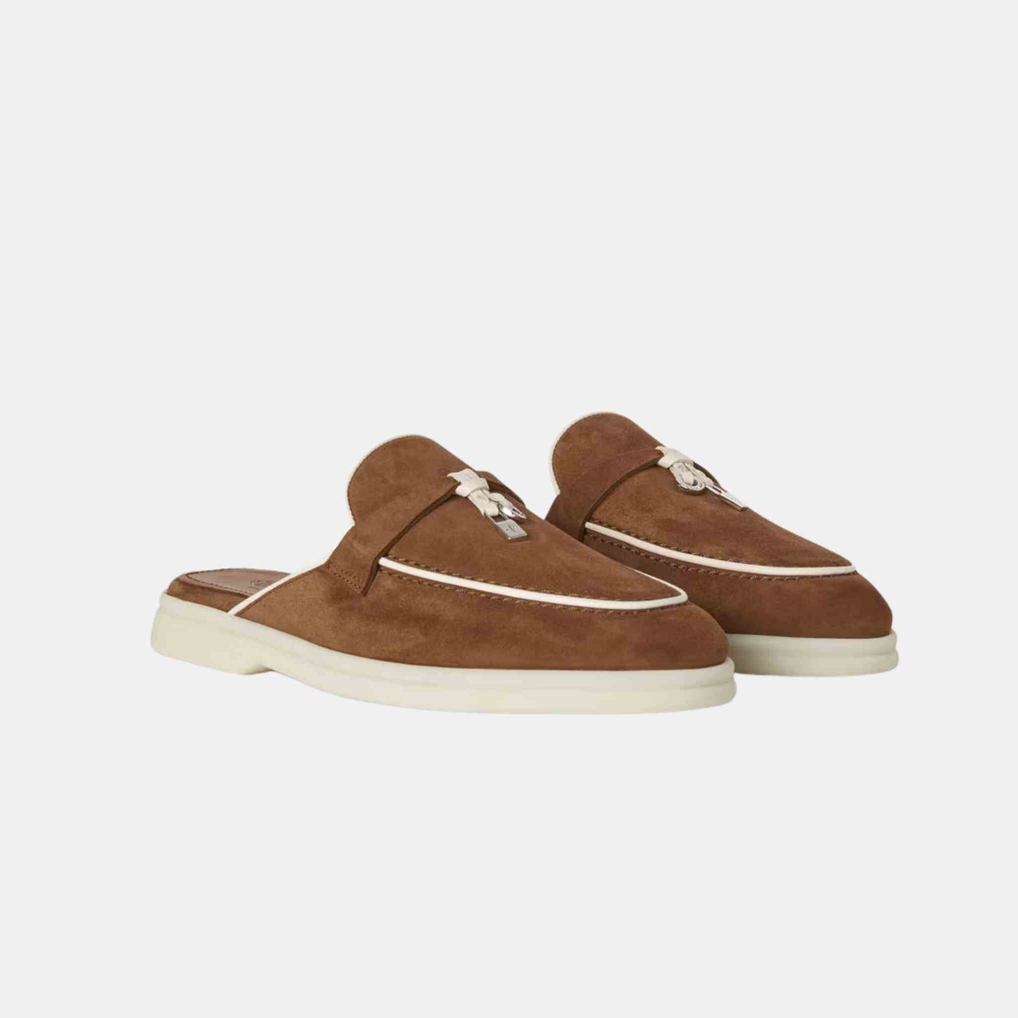 Charms Walk Babouche Loafer With Leather Piping