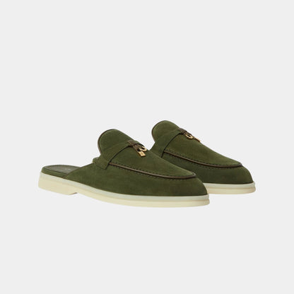 Charms Walk Babouche Loafer With Leather Piping