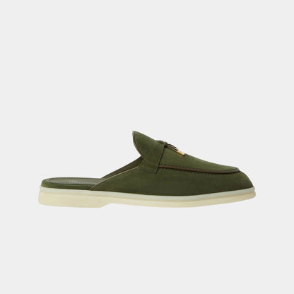 Charms Walk Babouche Loafer With Leather Piping