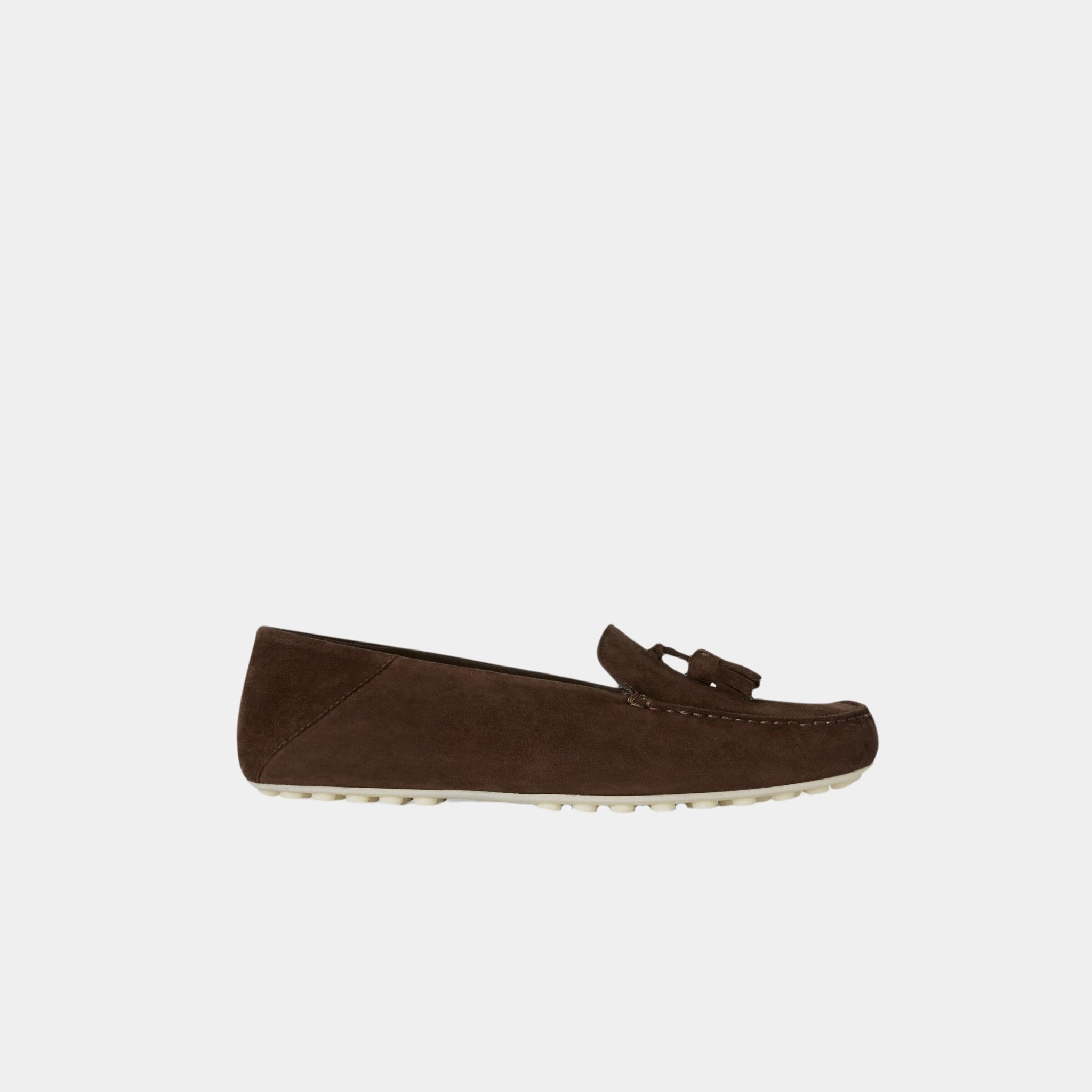 Dot Sole Walk Loafer Suede Goatskin