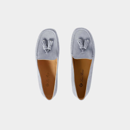 Dot Sole Walk Loafer Suede Goatskin