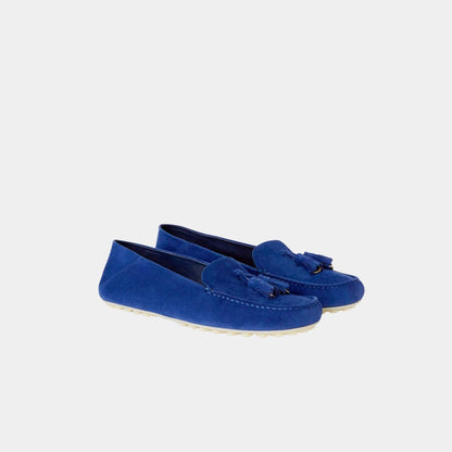 Dot Sole Walk Suede Goatskin Loafer