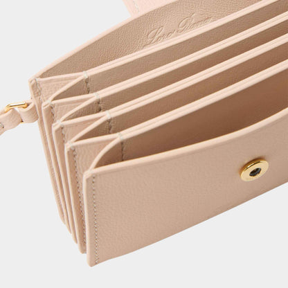 Extra Cardholder Calfskin With Snap Button Closure