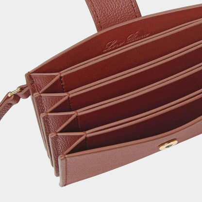 Extra Cardholder Calfskin With Snap Button Closure