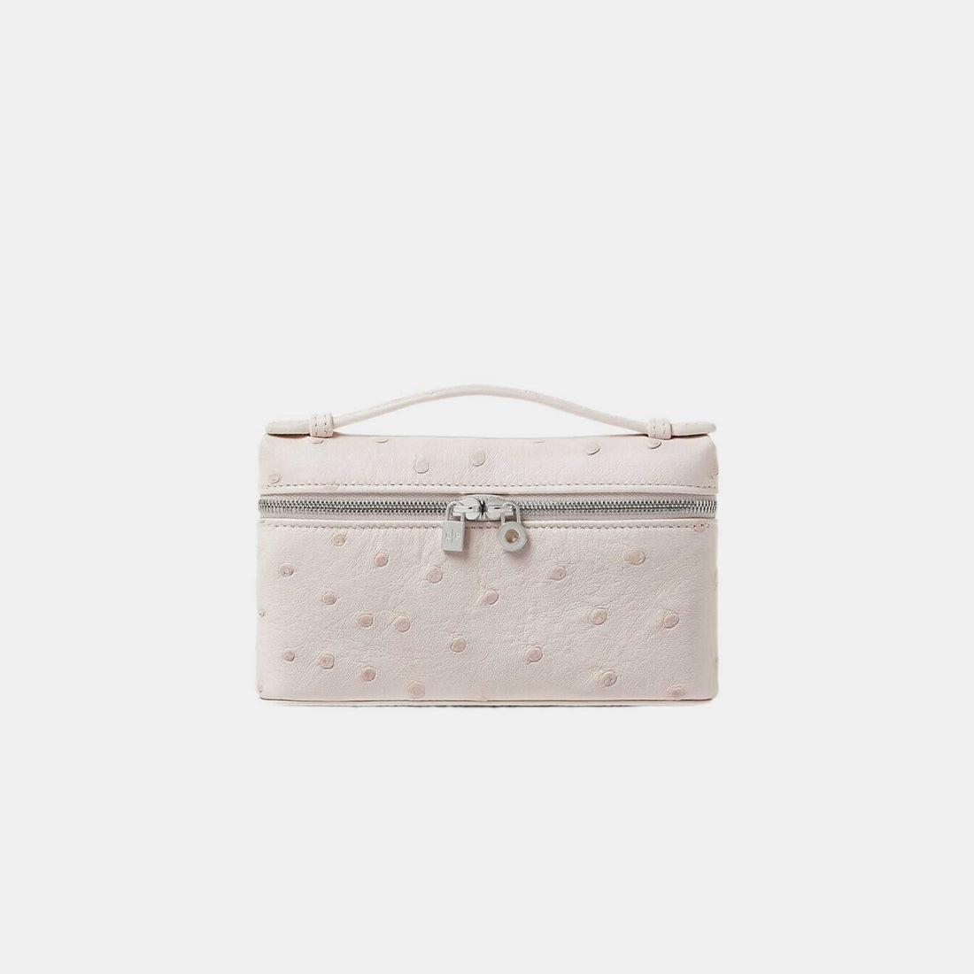 Extra Pocket Mini Pouch Ostrich Leather