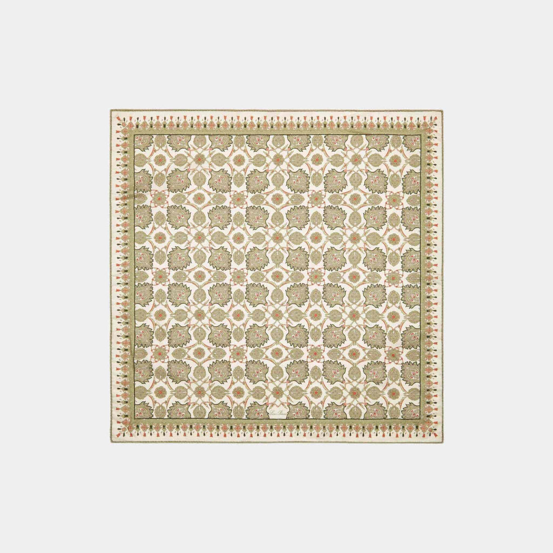 Flower Echoes Foulard Silk