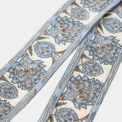 Flower Echoes Tie Band Silk