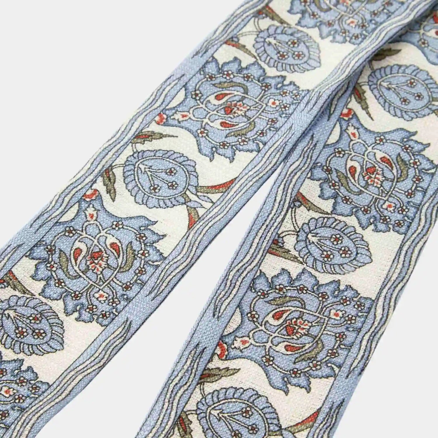 Flower Echoes Tie Band Silk
