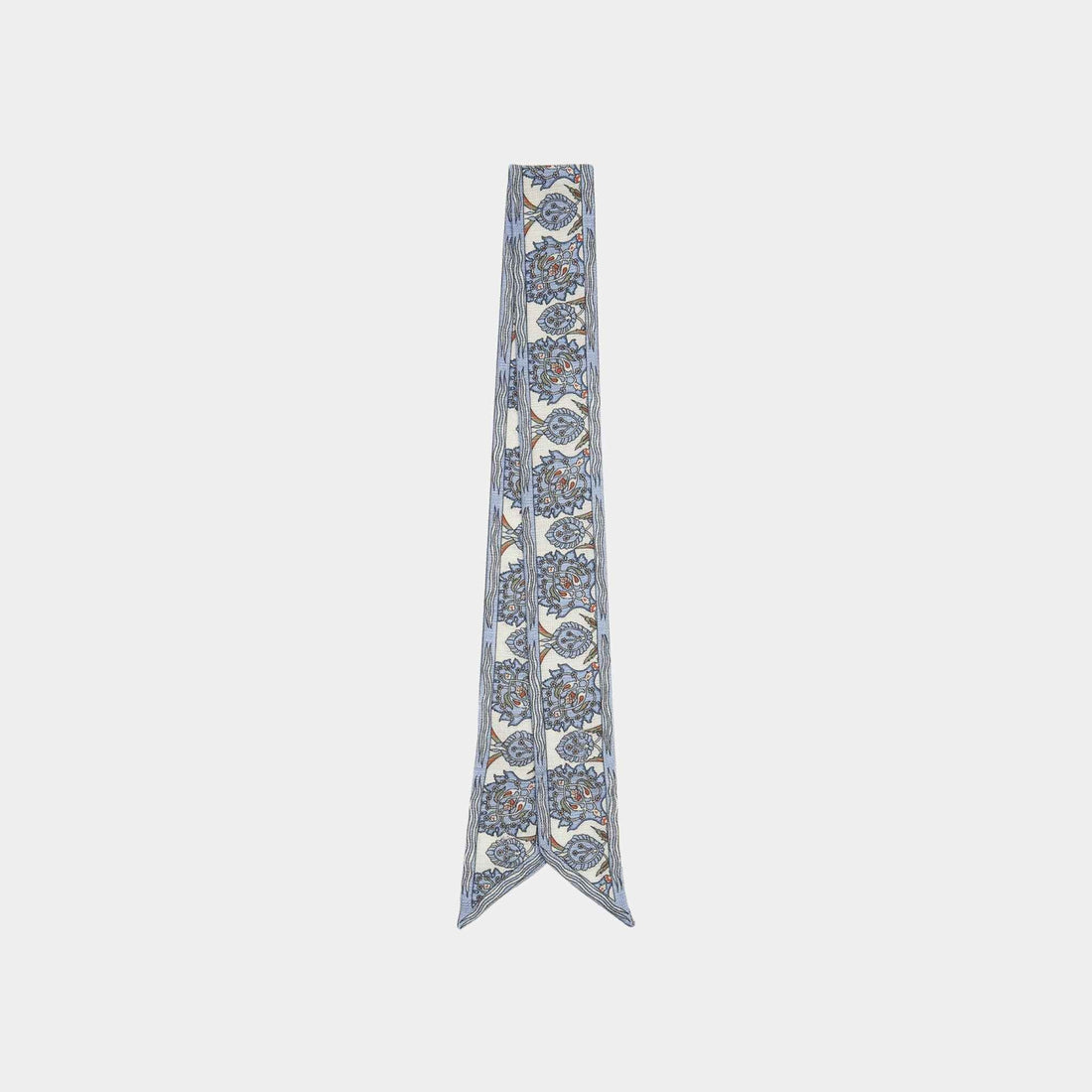 Flower Echoes Tie Band Silk