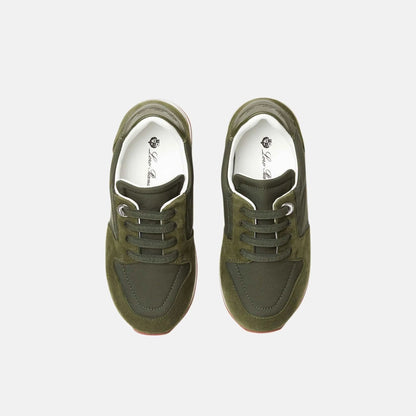 Kids My Wind Sneaker Suede Goatskin Storm System