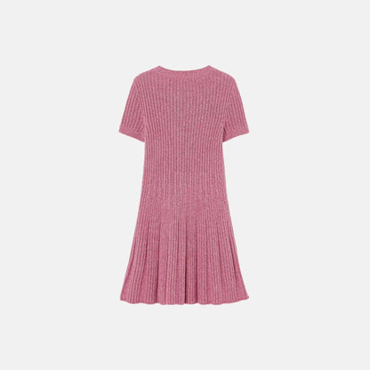 Kids Raindrop Dress in Cashmere and Cotton