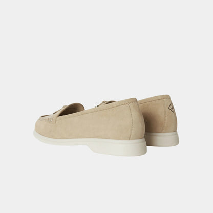 Kids Summer Charms Walk Suede Goatskin Loafer