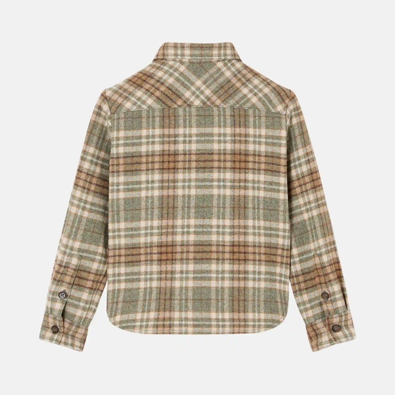 Kids Ugo Shirt In Wish Wool And Cashmere
