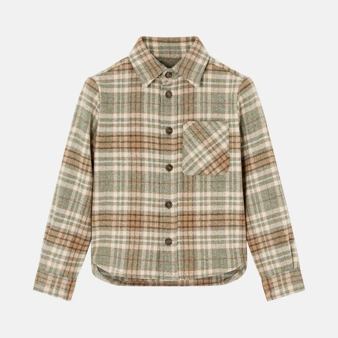 Kids Ugo Shirt In Wish Wool And Cashmere