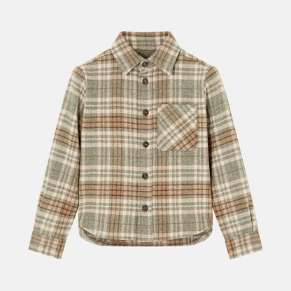 Kids Ugo Shirt In Wish Wool And Cashmere