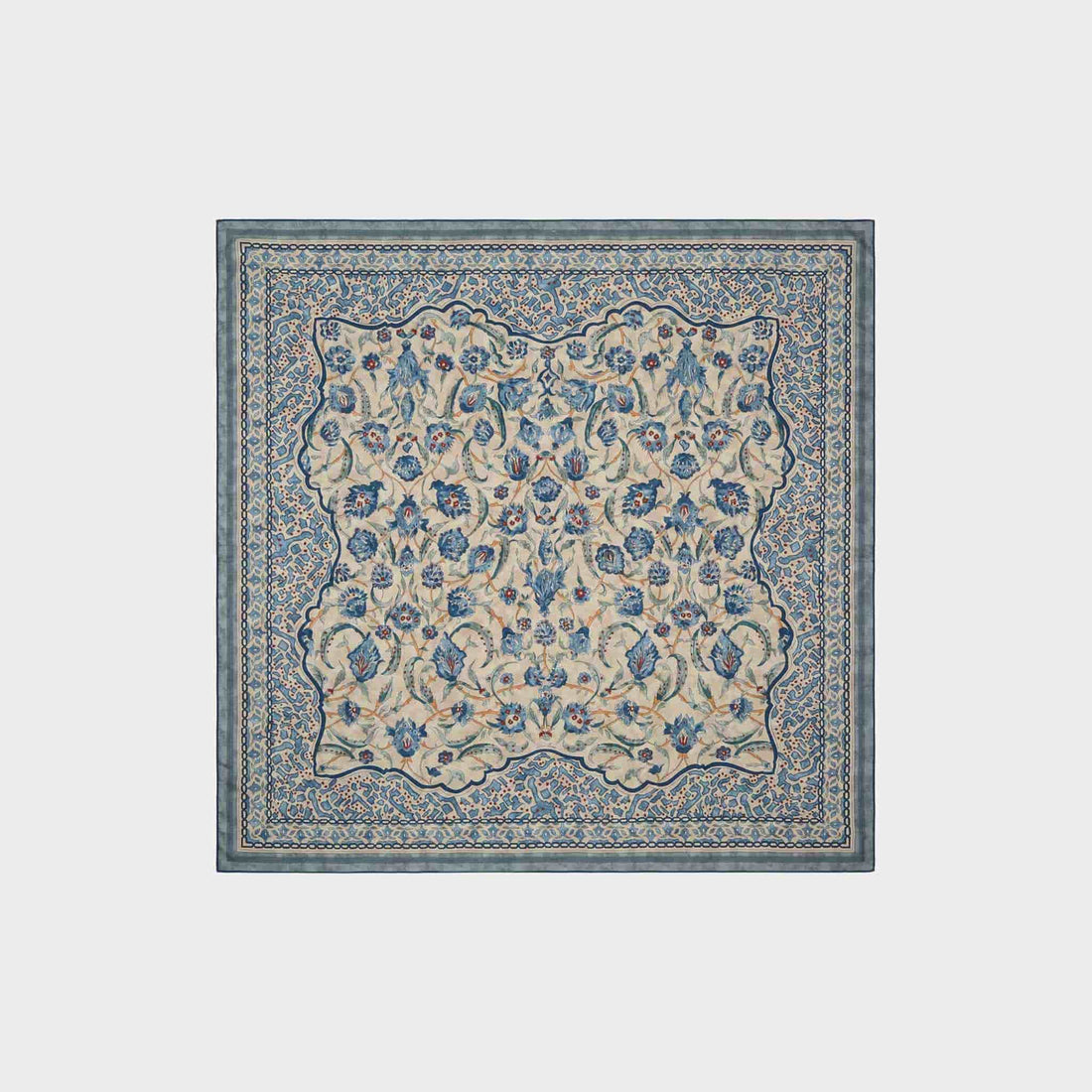Ottoman Garden Shawl Silk