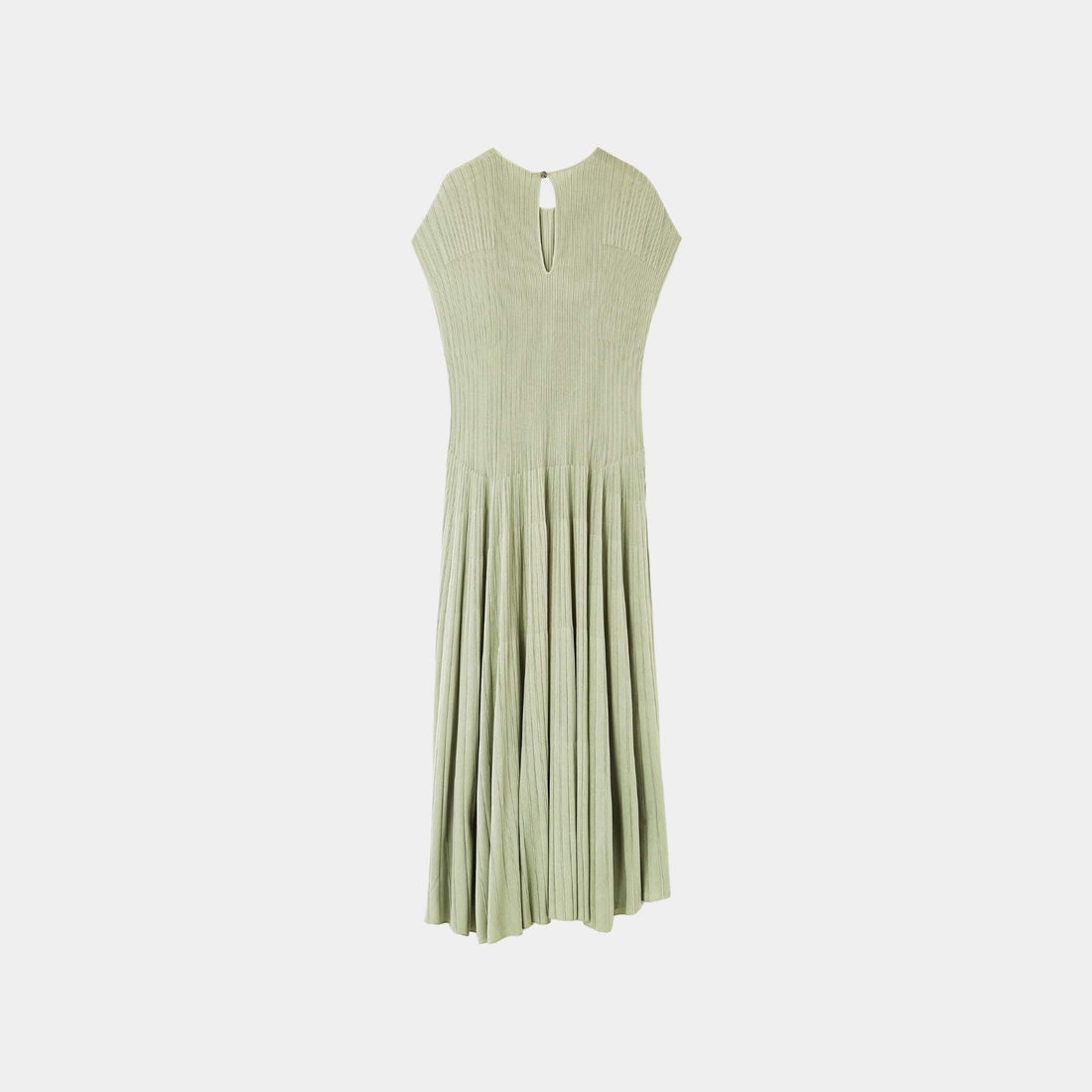 Pleated Dress Silk