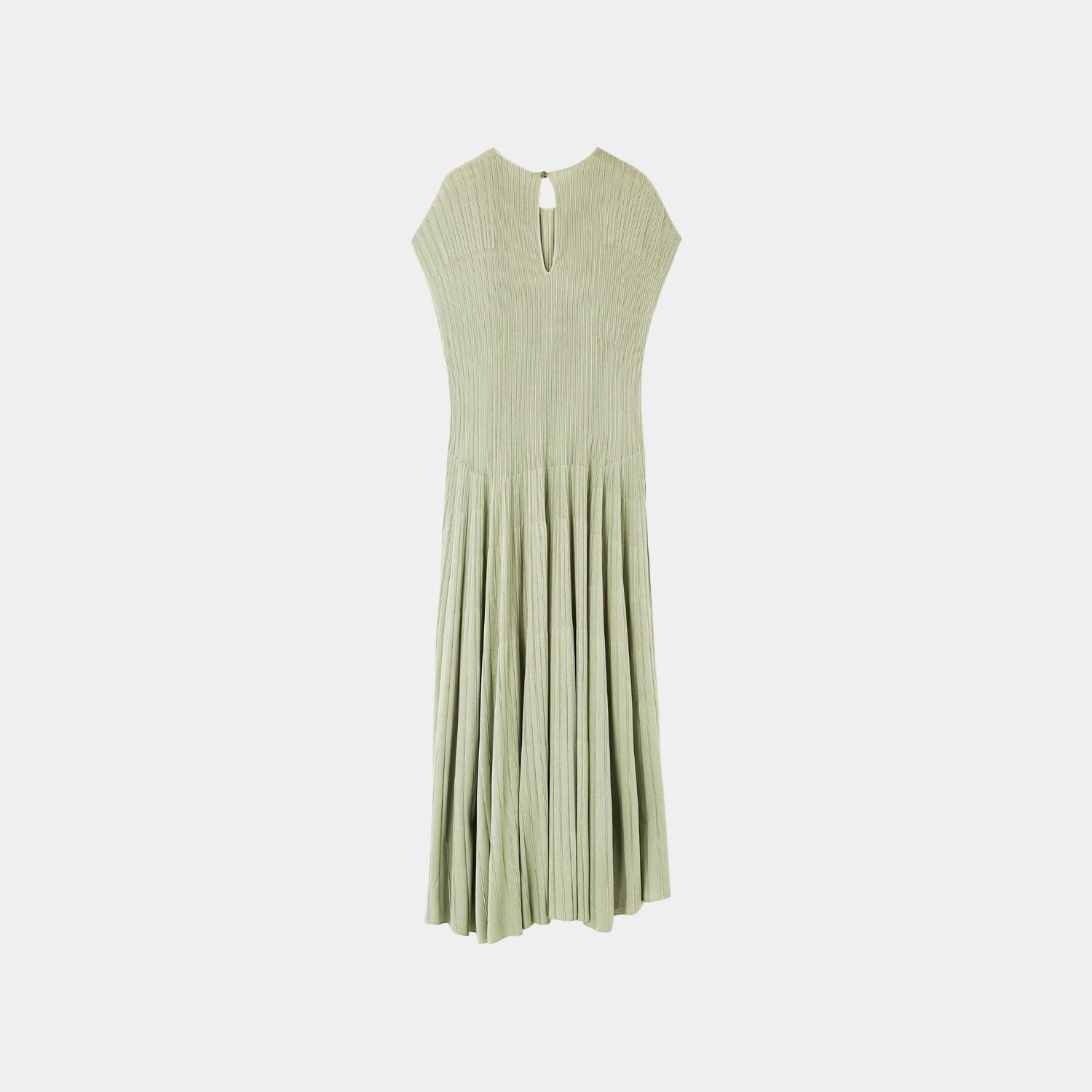 Pleated Dress Silk