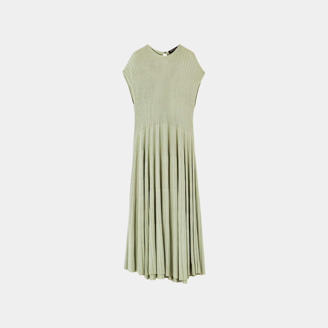 Pleated Dress Silk