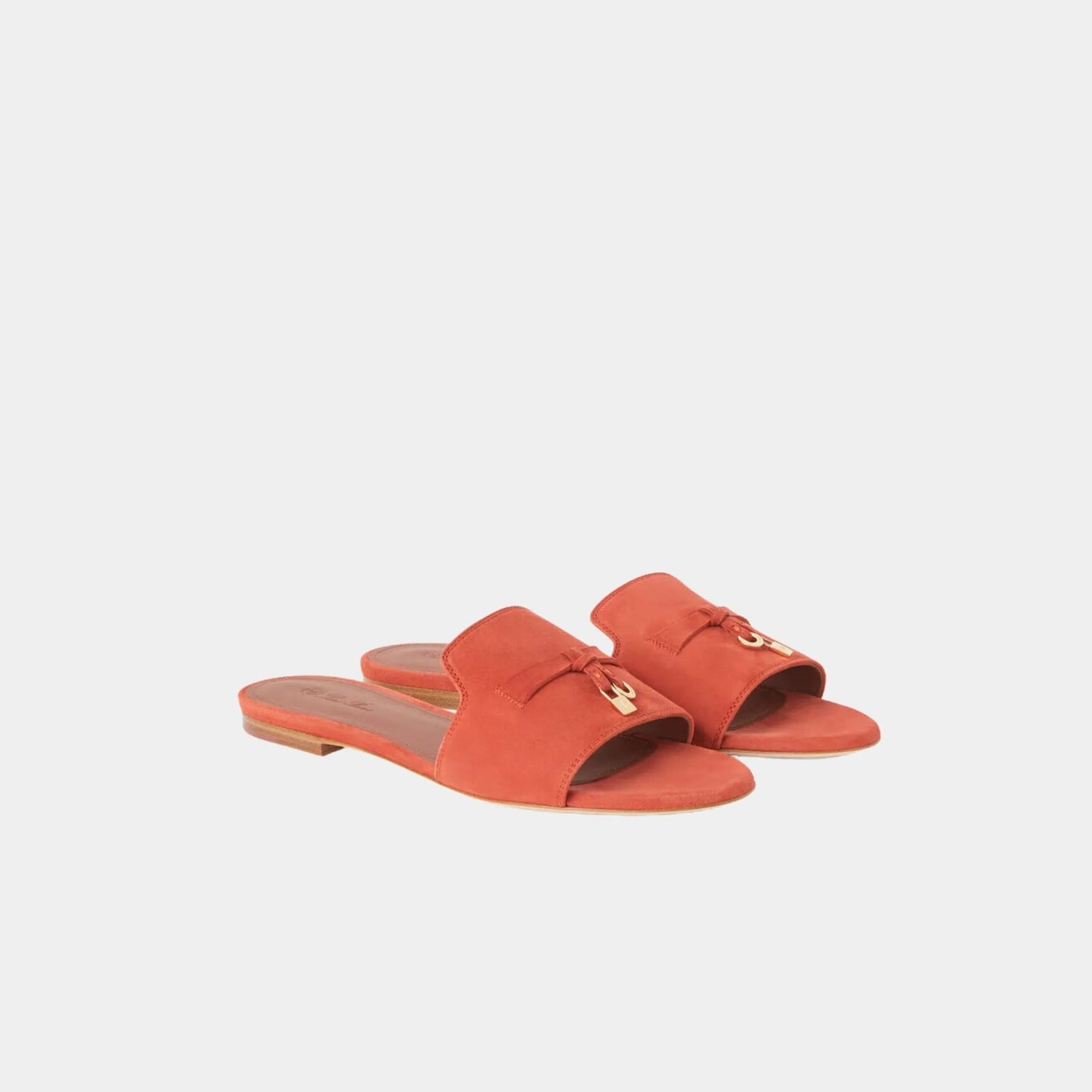 Summer Charms Flat Sandal Suede Goatskin