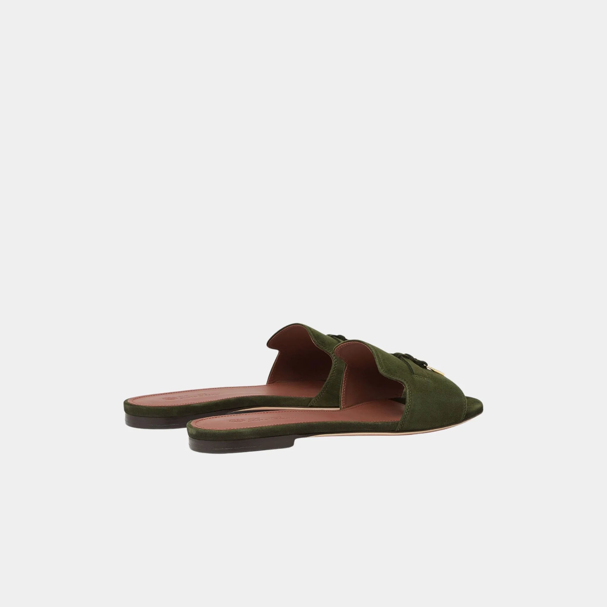 Summer Charms Flat Sandal Suede Goatskin