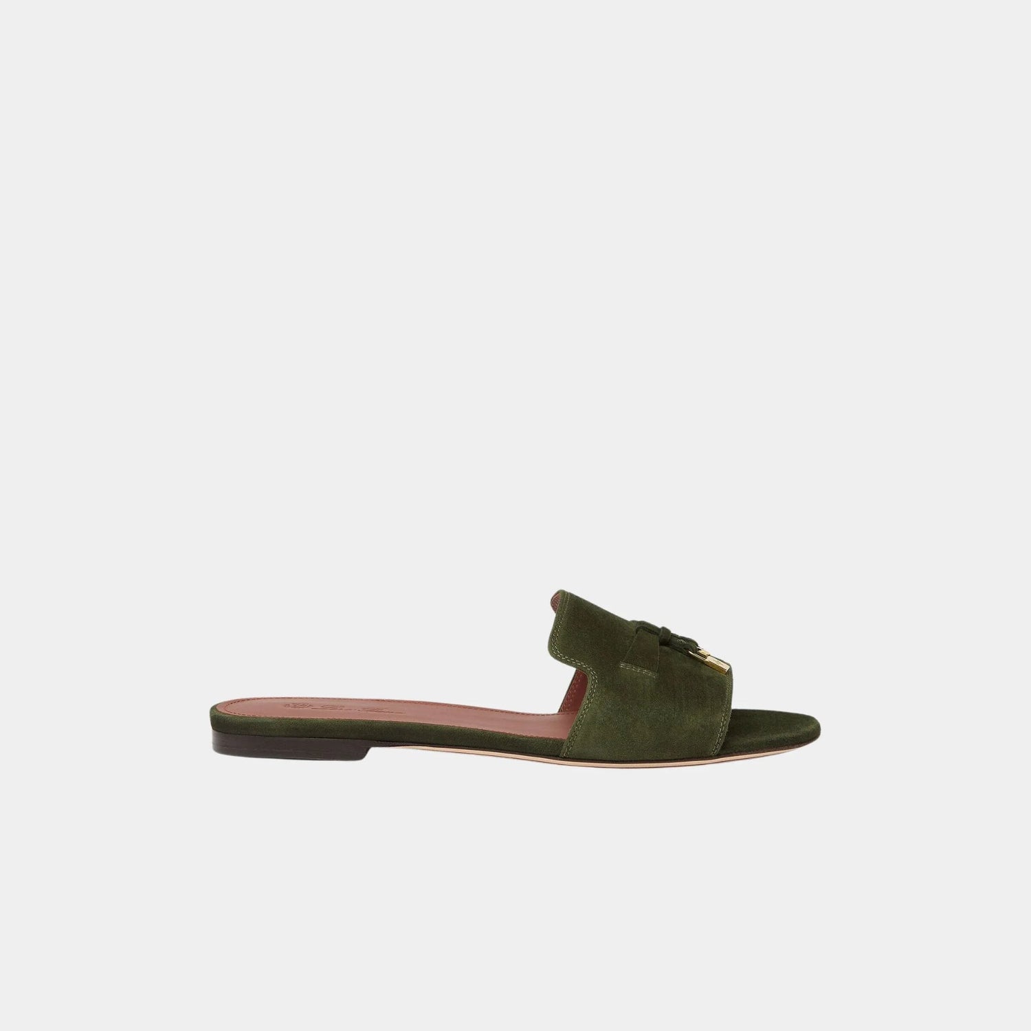 Summer Charms Flat Sandal Suede Goatskin